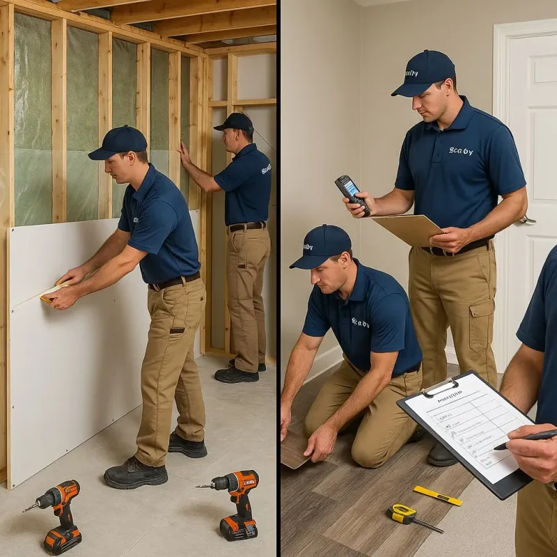Repairs and Reconstruction process in Nunda, NY